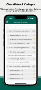 Checklisten in Edison