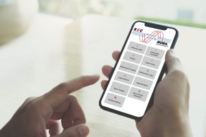Die mobile App SCC-MOBIL 4.1 bietet Elektrohandwerkern direkten Zugriff auf Funktionen wie Aufmaß, Lagerverwaltung, Zeiterfassung und Vorgangsverwaltung – direkt vom Smartphone aus.